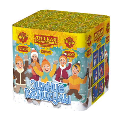 Зимние каникулы 36 Батарея салютов купить в Брянске | bryansk.salutsklad.ru