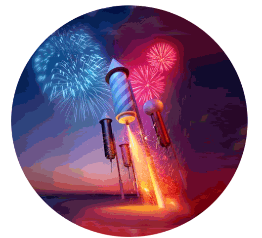 Ракеты каталог - купить оптом новогодние фестивальные шары